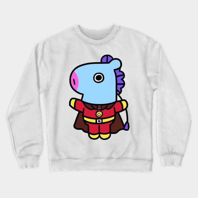 BT21 Mang anpanman Crewneck Sweatshirt by Oricca